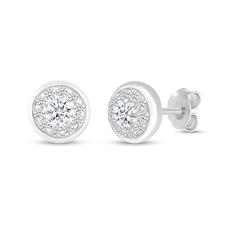 0.33 CT. T.W. Composite Diamond Stud Earrings in 10K Gold