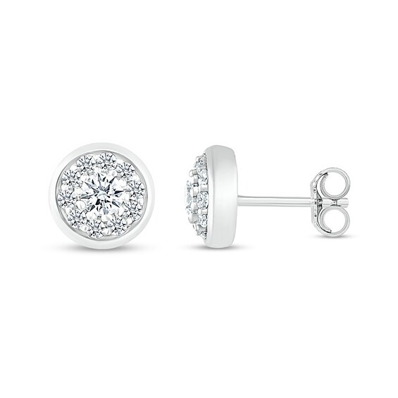 0.33 CT. T.W. Composite Diamond Stud Earrings in 10K Gold