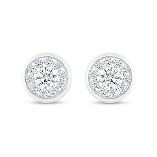 0.33 CT. T.W. Composite Diamond Stud Earrings in 10K Gold