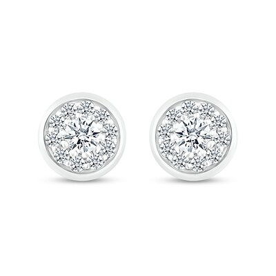 0.33 CT. T.W. Composite Diamond Stud Earrings in 10K Gold