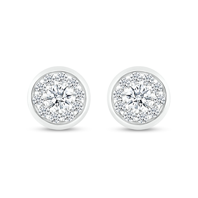 0.33 CT. T.W. Composite Diamond Stud Earrings in 10K Gold