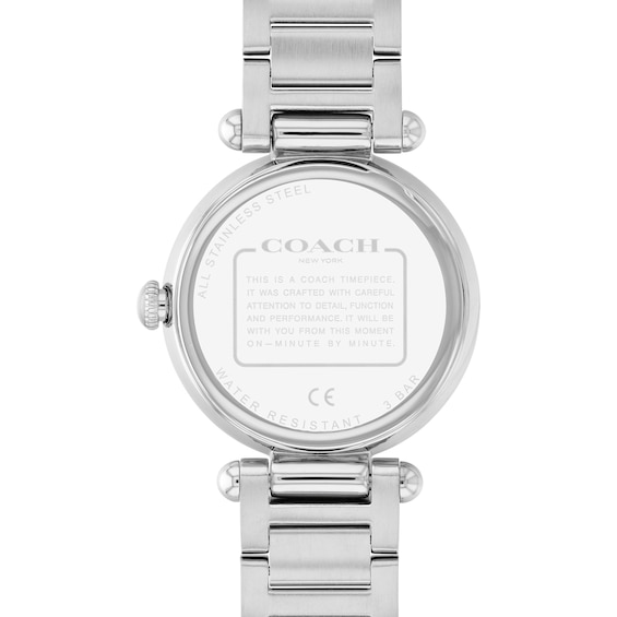 Ladies' Coach Cary Crystal Accent Watch with Mother-of-Pearl Dial (Model: 14503830)