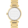 Thumbnail Image 2 of Ladies' Coach Cary Crystal Accent Gold-Tone Watch with Mother-of-Pearl Dial (Model: 14503832)