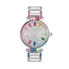 Thumbnail Image 0 of Ladies' Coach Cary Multi-Coloured Rainbow Crystal Accent Watch with Silver-Tone Dial (Model: 14503835)