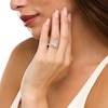 Thumbnail Image 1 of 0.95 CT. T.W. Pear-Shaped Diamond Bridal Set in 14K White Gold (I/SI2)