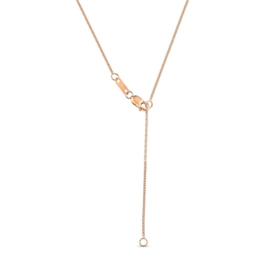 0.20 CT. T.W. Multi-Diamond Duo Cascading Frame Infinity Drop Pendant in Sterling Silver with 14K Rose Gold Plate