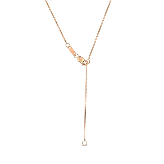 0.20 CT. T.W. Multi-Diamond Duo Cascading Frame Infinity Drop Pendant in Sterling Silver with 14K Rose Gold Plate