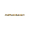 Thumbnail Image 4 of 0.10 CT. T.W. Diamond Wrapped Wedding Band in 10K Gold