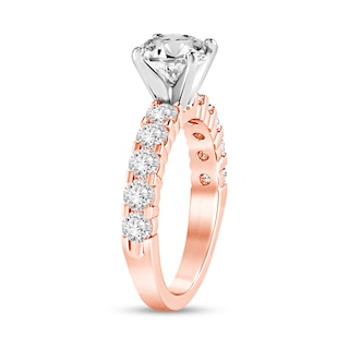 CT. T.W. Diamond Engagement Ring in 14K Rose Gold (I/I2