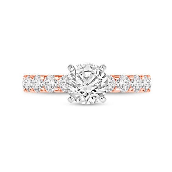 CT. T.W. Diamond Engagement Ring in 14K Rose Gold (I/I2