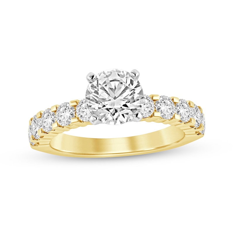 2.45 CT. T.W. Diamond Engagement Ring in 14K Gold (I/I2)