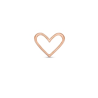 Moments of Love Heart Charm in 10K Rose Gold