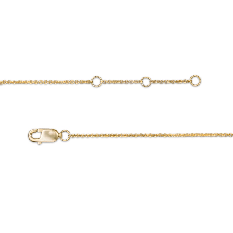 0.066 CT. T.W. Diamond Heart Trio Bracelet in 10K Gold – 7.5"|Peoples Jewellers