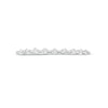 Thumbnail Image 4 of 0.16 CT. T.W. Diamond Station Stackable Wedding Band in 10K White Gold