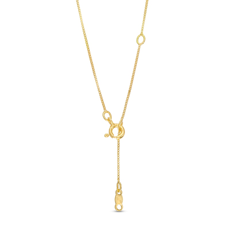 0.33 CT. T.W. Certified Lab-Created Journey Diamond "Y" Necklace in 14K Gold (F/SI2)|Peoples Jewellers