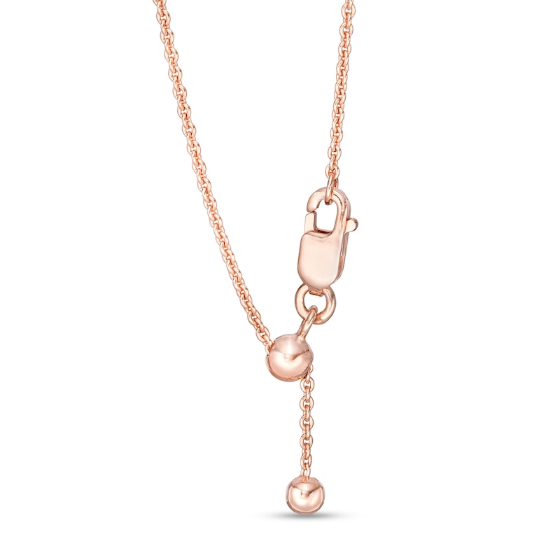 Sideways Pear-Shaped Amethyst Solitaire Bracelet in 10K Rose Gold – 7.5"|Peoples Jewellers