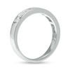 Thumbnail Image 2 of 1.00 CT. T.W. Princess-Cut Diamond Ten Stone Anniversary Band in 14K White Gold