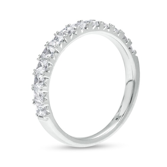 CT. T.W. Princess-Cut Diamond Anniversary Band in 14K White Gold