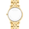 Thumbnail Image 2 of Men's Movado Museum® Classic 0.04 CT. T.W. Diamond Gold-Tone PVD Watch with Black Dial (Model: 0607625)
