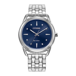 Ladies' Citizen Eco-Drive® Dress Classic Watch with Blue Dial (Model ...