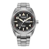 Men's Citizen Eco-Drive® Garrison Super Titanium™ Watch with Black Dial (Model: BM8560-53E)