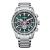 Thumbnail Image 0 of Men's Citizen Eco-Drive® Super Titanium™ Chronograph Watch with Green Dial (Model: CA4497-86X)