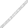 Thumbnail Image 0 of 2.75 CT. T.W. Baguette Diamond Tennis Bracelet in 10K White Gold - 7.25"