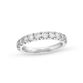 Vera Wang Love Collection 0.95 CT. T.W. Diamond Eleven Stone Anniversary Band in 14K White Gold (I/SI2)