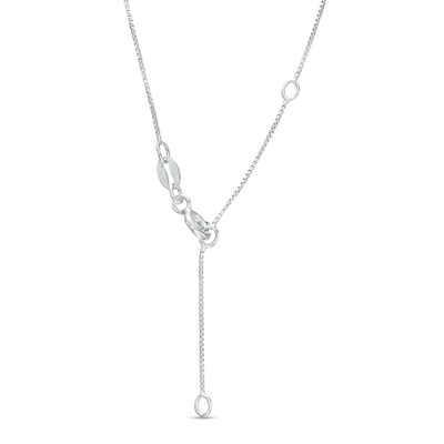 0.50 CT. T.W. Journey Certified Lab-Created Diamond Overlay Necklace in 14K White Gold (F/SI2)