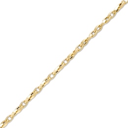 Italian Gold Twisted Chain Link Bracelet in 18K Gold - 7.25&quot;