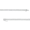 Thumbnail Image 3 of Men's 5.00 CT. T.W. Certified Lab-Created Diamond Tennis Bracelet in 14K White Gold (F/SI2) - 8.5&quot;