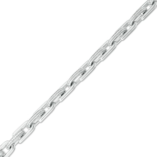 Men's 0.50 CT. T.W. Diamond Link Chain Bracelet in Sterling Silver – 8.5"