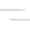 Thumbnail Image 2 of Briolette Cubic Zirconia Mesh Chain Necklace in 14K Gold