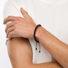Thumbnail Image 1 of Men's 8.0mm Obsidian Bead Bolo Bracelet in Stainless Steel with Black Ion-Plate – 10.5"