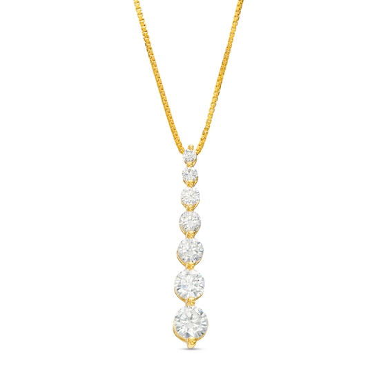 1.00 CT. T.W. Journey Certified Lab-Created Diamond Pendant in 14K Gold (F/SI2