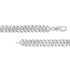 Men's 1.00 CT. T.W. Black and White Diamond Bar Bracelet in Sterling Silver – 8.5"