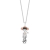 Thumbnail Image 0 of Disney Treasures Toy Story 0.065 CT. T.W. Diamond Jessie Pendant in Sterling Silver and 10K Rose Gold