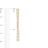 Thumbnail Image 2 of 1.00 CT. T.W. Journey Diamond Drop Earrings in 10K Gold