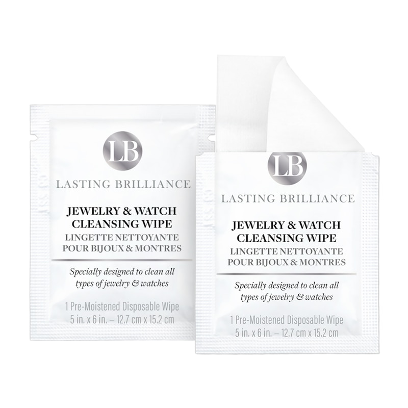 Lasting Brilliance Jewellery and Watch Cleansing Wipes – 10 Pack|Peoples Jewellers