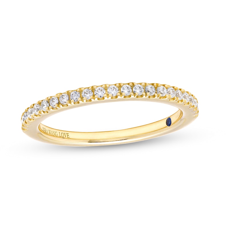 Vera Wang Love Collection 0.23 CT. T.W. Diamond Anniversary Band in 14K Gold (I/SI2)|Peoples Jewellers