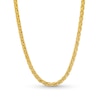 Thumbnail Image 0 of Men's 3.5mm Wheat Chain Necklace in Hollow 14K Gold - 22"