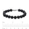 Thumbnail Image 3 of Faceted Onyx Bead Strand Necklace, Bracelet and Stud Earrings Set in Sterling Silver