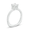 Thumbnail Image 2 of Kleinfeld® 1.18 CT. T.W. Princess-Cut Diamond Collar Solitaire Engagement Ring in 14K White Gold (I/I1)