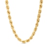 Thumbnail Image 0 of 5.0mm Glitter Rope Chain Necklace in Hollow 14K Gold - 20"