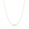 1.0mm Singapore Chain Necklace in Solid 10K Gold - 20"