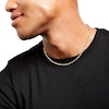 3.8mm Diamond-Cut Glitter Rope Chain Necklace in Hollow 14K Gold - 20"