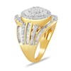 Thumbnail Image 1 of 1.99 CT. T.W. Multi-Diamond Double Frame Bypass Ring in 10K Gold