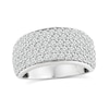 Thumbnail Image 0 of 2.03 CT. T.W. Diamond Multi-Row Anniversary Band in 14K White Gold