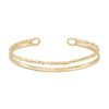 Thumbnail Image 0 of Twisted Double Open Bangle in 10K Gold