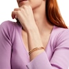 Thumbnail Image 1 of Twisted Double Open Bangle in 10K Gold